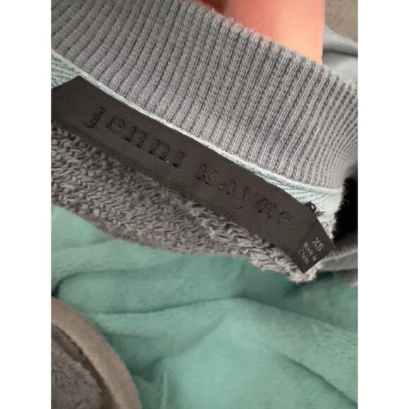 JENNI KAYNE Saturday Sweatshirt Blue Size XS - Picture 3 of 8